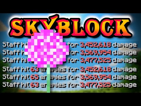 Solo Hypixel SkyBlock [185] The new BEST Weapon (millions of dmg per hit)