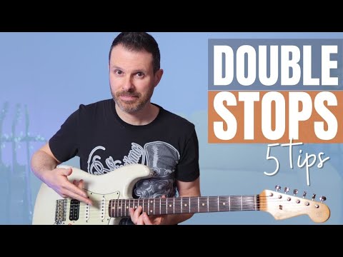 The magic of DOUBLE STOPS - guitar lesson / tutorial