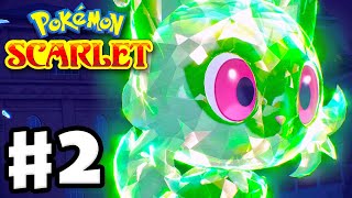 Pokemon Scarlet and Violet - Gameplay Walkthrough Part 2 - Terrastalizing! First Day of School!
