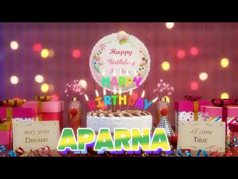 APARNA Happy Birthday Song with Names 🌟 Happy Birthday to You