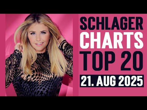 Schlager Charts – 21.08.2025 | Wer holt die neue Nummer 1 in den Schlager Charts? ⚡