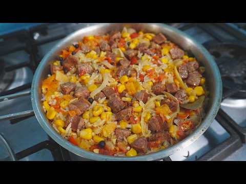 Seasoned Rice with Italian Sausage