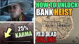 How To Unlock and Start Bank Heist in Red Dead Online (with Solution of Samson Missions Not Showing)