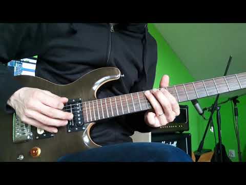 Megadeth - Train of Consequences (guitar solo cover)