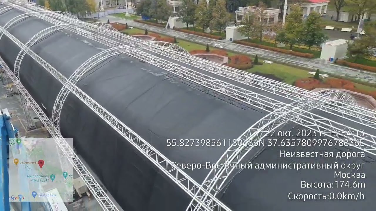 Футуристический коллайдер на ВДНХ 