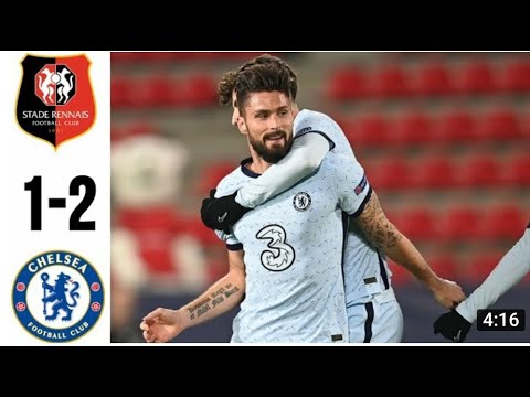 Rennes vs CheIsea 1-2 Highlights Champions League 2020 HD Odoi Goal