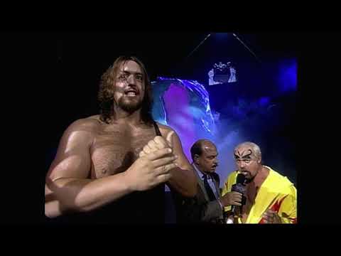 The Master, The Giant & Taskmaster Kevin Sullivan promo on The Yeti before Halloween Havoc 1995!