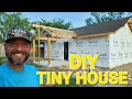 Mistakes Were Made But We Accomplished It | DIY Tiny House Build | South Texas Living
