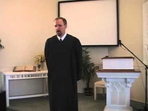 Sermon: "From Cradle to Grave," Pt. 1, 10/17/2010. First Presbyterian Church Perkasie, Orthodox
