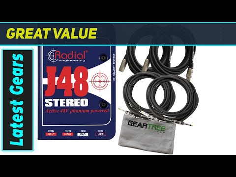 Radial J48 Stereo Active Direct Box 2015 - 2020 - Blue image 8