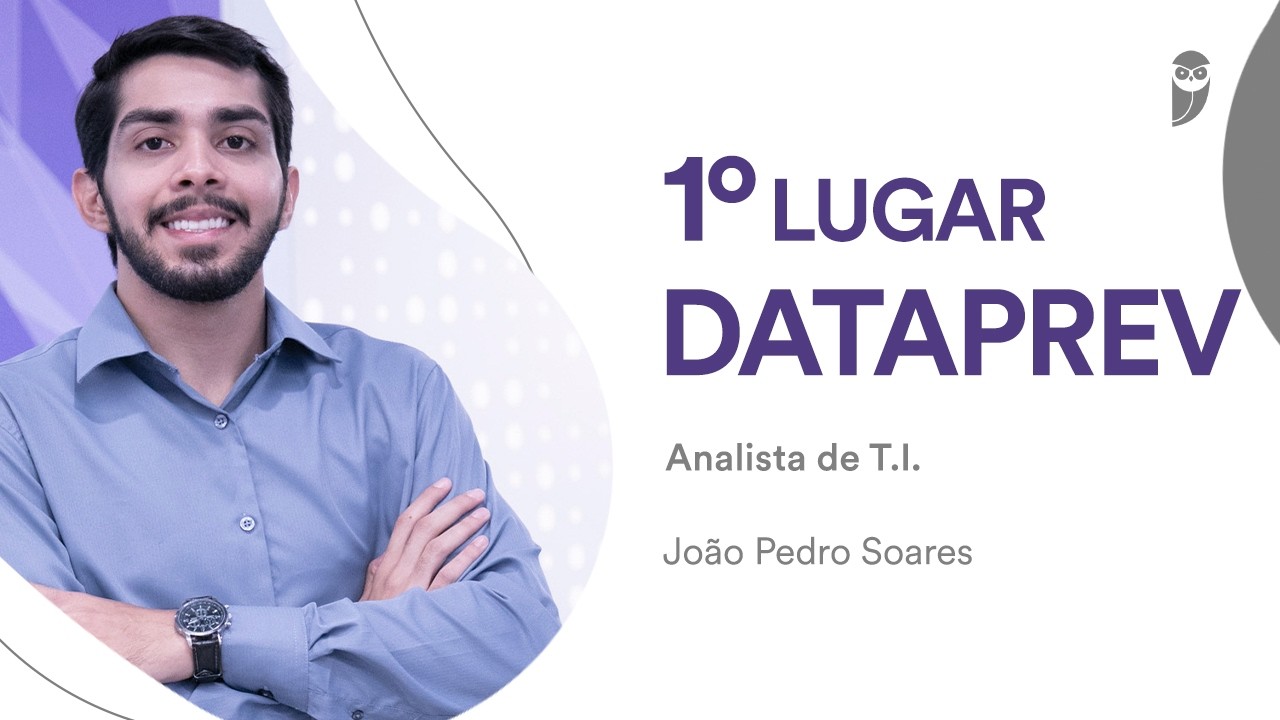 Dataprev: Conheça João Pedro Soares, aprovado para Analista de TI - Engenharia