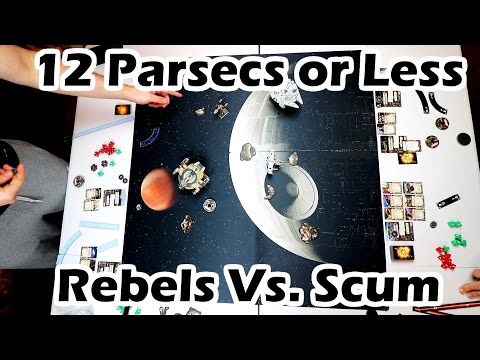 12 Parsecs or Less - X-Wing Battle Report - Rebels Vs. Scum