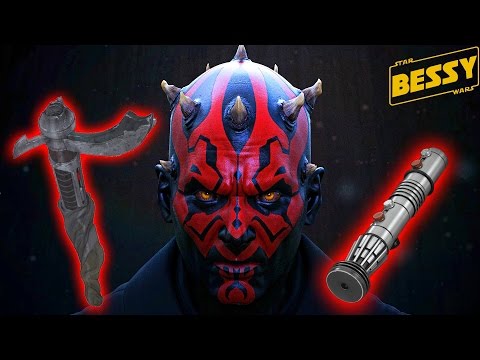 All the Lightsabers Darth Maul Used(Canon & Legends) - Explain Star Wars