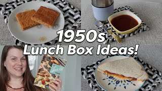 1950s LUNCH BOX IDEAS 🥪 from The Lunch Box Cookbook