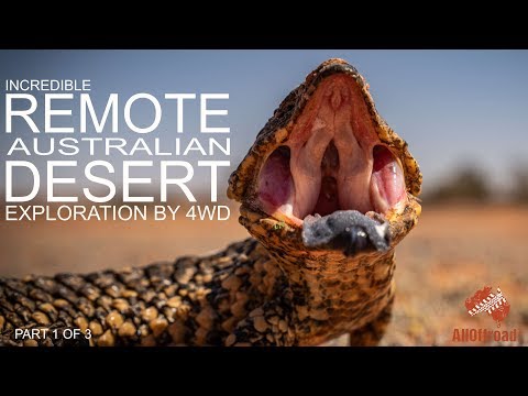 4wd Remote Australian Desert Exploration 2019 | Part 1| NO TRACKS, No Support
