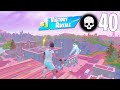 40 Elimination Solo vs Squad Win Full Gameplay Fortnite Chapter 3 (PC Controller)