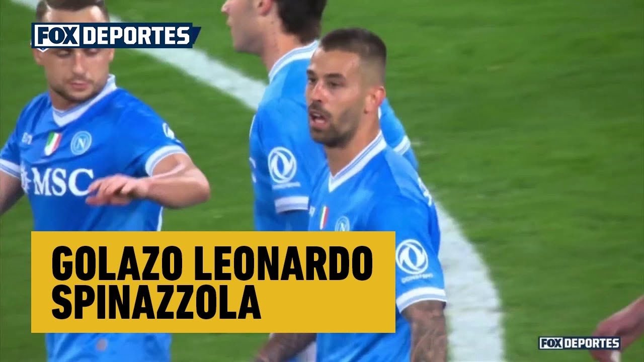 🤩 GOLAZO Leonardo Spinazzola | Napoli 1-1 Roma | Fecha 25 | Serie A 2026