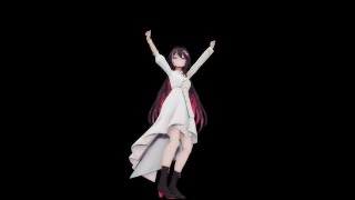 【MMD】V / Azki / 4K60fps / 黒背景 / タブレット用横画面