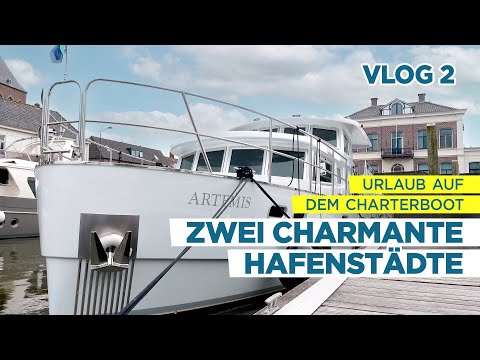 Bootsurlaub in den Niederlanden: Entspannte Tage in Kampen & Elburg - VLOG 2