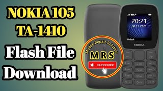 NOKIA 105 TA 1410 NEW VERSION FLASH FILE DOWNLOAD