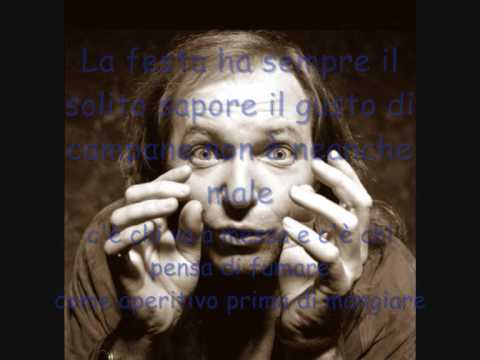 vasco rossi fegato spappolato canzone + testo