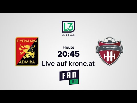LIVE: Admira Juniors - FC Mauerwerk