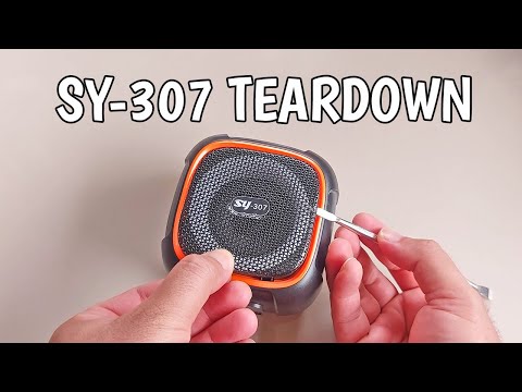 SY 307 Speaker TEARDOWN  - What's inside The Trending TikTok speaker of 2025