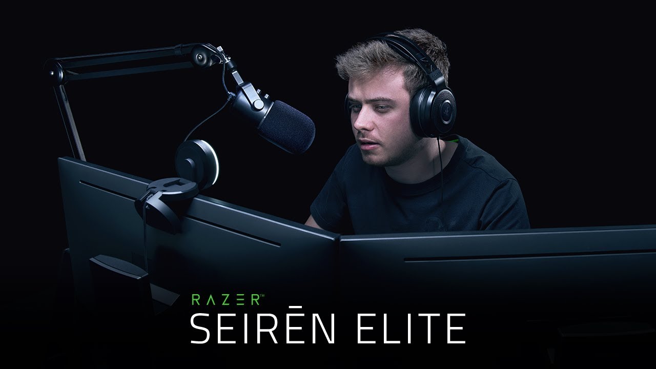 Микрофон Razer Seiren Elite (RZ19-02280100-R3M1) video preview