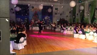 Argentine tango - Demonstration performance in the company RussNeft 3