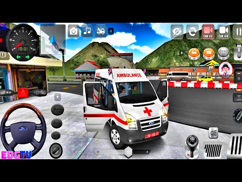 MiniBus Simulator Vietnam #1 Ambulance Van Ford Transit Driving - web3o technology Minibussvn