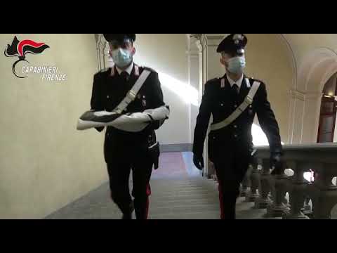 Un lenzuolo contro la mafia carabinieri Firenze