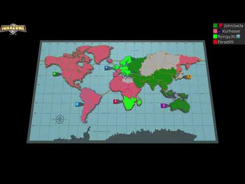 Warzone game: QM: 4-player FFA