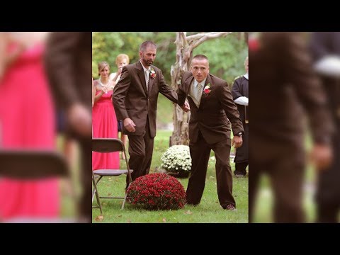 The bride's father stops the wedding - then he drags the stepfather to the altar...