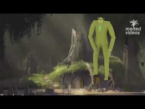 Shrek embrazado na paródia da grande família