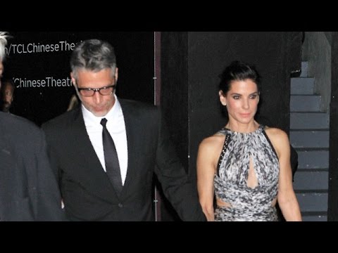 X17 EXCLUSIVE - Sandra Bullock Grabs A Handfull Of Hunky New Boyfriend!
