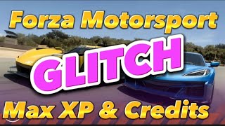 *NEW Forza Motorsport Glitch - Get Max levels and Cash in just minutes!  *Step by step Tutorial