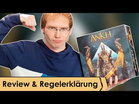 Ankh: The Gods of Egypt – Board Game – Review and Rules Explanation