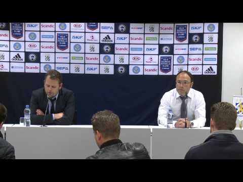 Presskonferensen efter IFK Göteborg - Örebro SK
