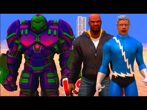 Luke Cage & Quick Silvers vs Hulkbuster - EPIC Fight