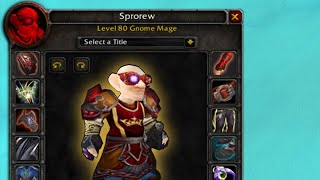 Таких игроков нет даже на пиратках. Уникальный гном 80-го уровня