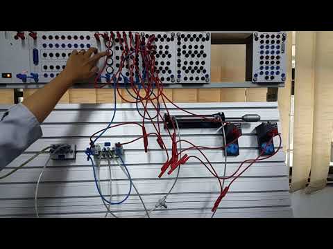 Module 7 electro pneumatic using TP 201 equipment