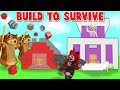 Build to SURVIVE CUTIE & MOODY HOUSE! | Roblox