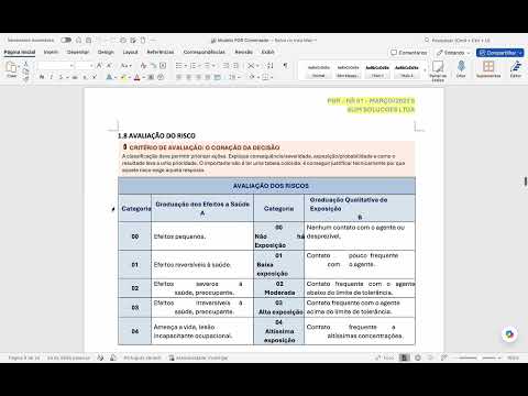 Modelo de PGR Comentado