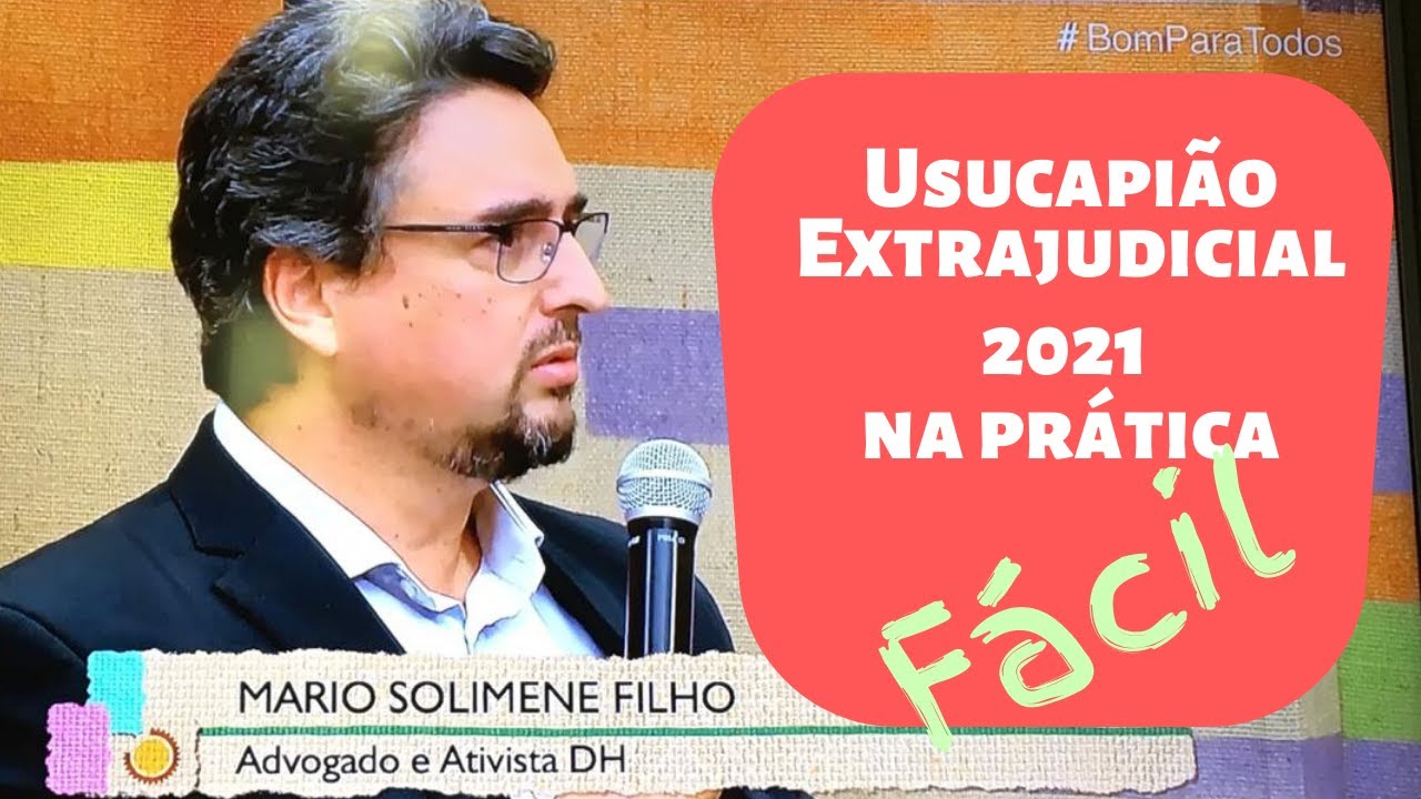 Usucapião extrajudicial 2021 na prática - planta e memorial
