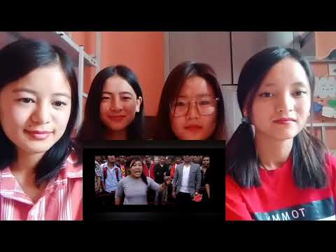 Reaction Video On | Tsamyun vs Rhythms Up | ( Female Rap Battle ) Raw Barz