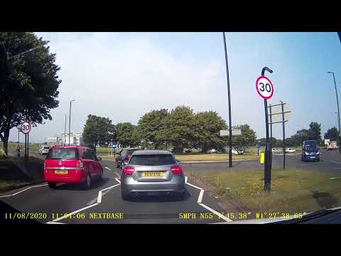 North Shields Aggressive Driver