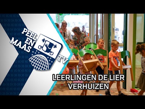 Leerlingen van De Lier verhuizen - 13 juli 2023  - Peel en Maas TV Venray