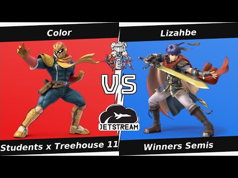 Students x Treehouse 11 Winners Semis - Color (Cpt Falcon) Vs. Lizahbe (Ike) Smash Ultimate - SSBU
