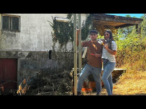 Renovating an abandoned farm in Portugal | My first video on Youtube 🏡🎬