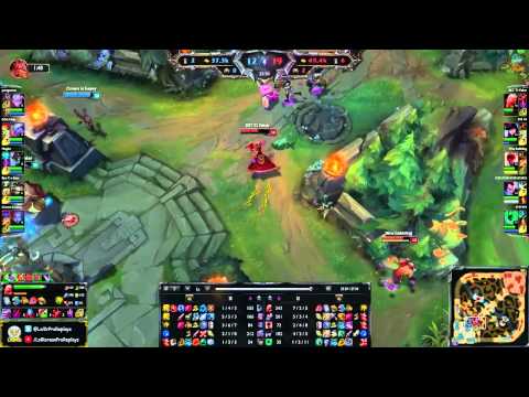 SKT T1 Faker Vladimir vs Maokai, Zed vs Rumble TOP Ranked Challenger Korea 002